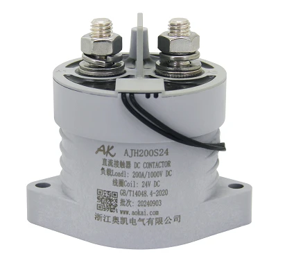 AJH200S 200A Tinggi-Geganti Voltan 12V/24V/48V Penghubung DC Gegelung
